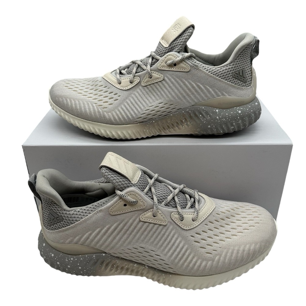 Adidas Reigning Champ x Alphabounce Shoes Mens Sz 11 Chalk Grey Sneakers CG5328
